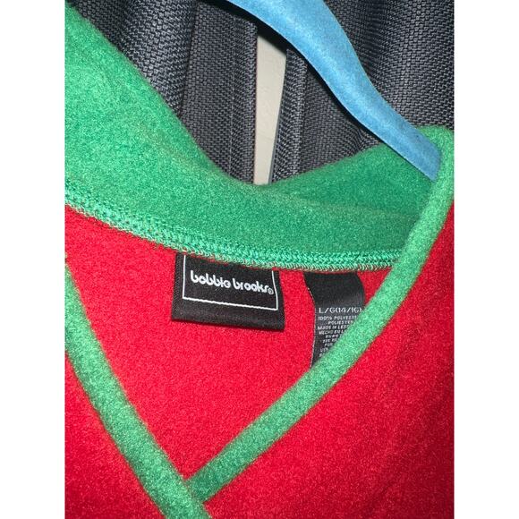 Ugly Christmas Sweater Fleece Xmas Size Large - Picture 2 of 3